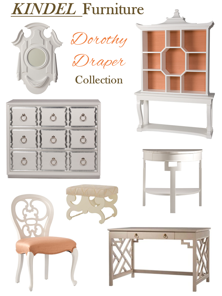 Dorothy Draper Furniture Stellar Interior Design