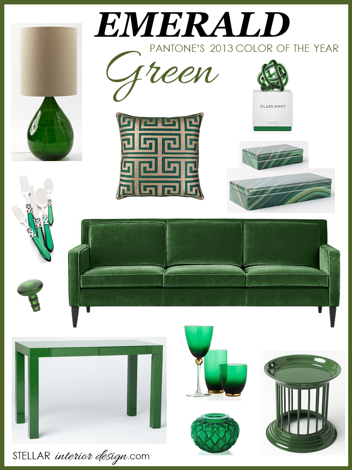 EMERALD Green Home Decor - Stellar Interior Design