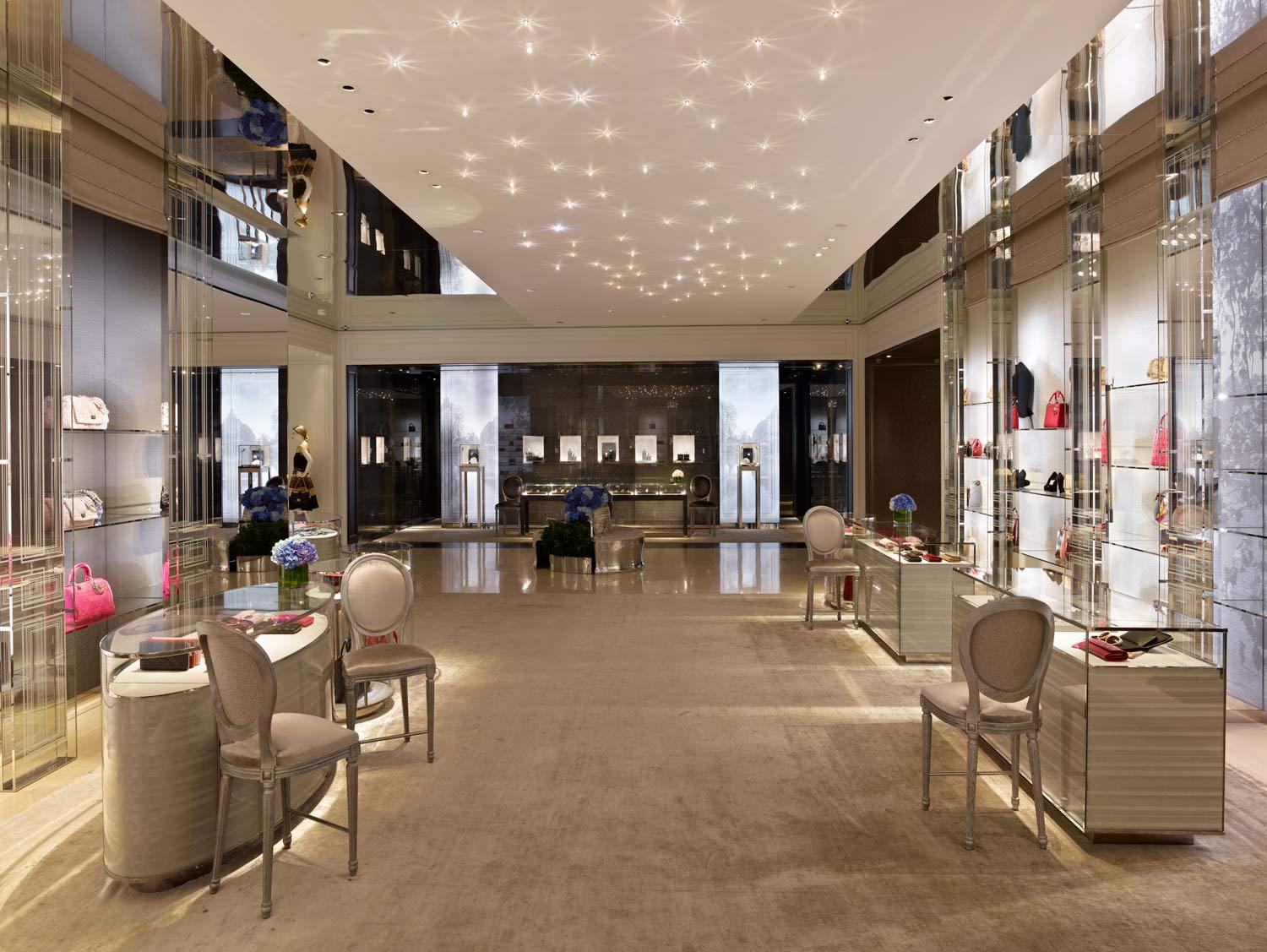 Christian DIOR Boutique: Beverly Hills - Stellar Interior Design