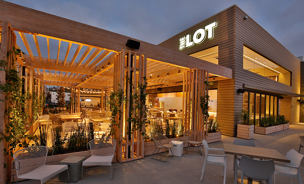 The Lot Restaurant  Cinema Stellar Interior Design 